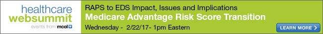 Medicare Advantage Risk Score Transition - RAPS to EDS Impact, Issues and Implications