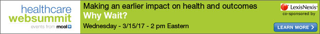 Making an earlier impact on health and outcomes -- Why Wait?