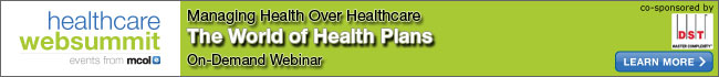 The World of Health Plans– Managing Health Over Healthcare