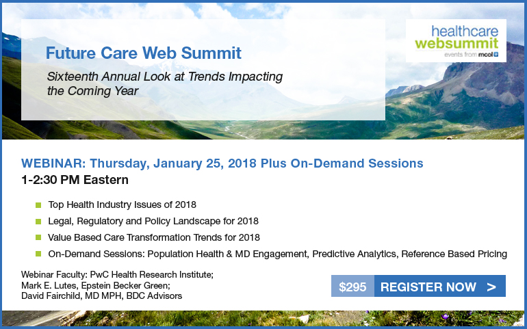 Sixteenth Annual Future Care Web Summit - 2018