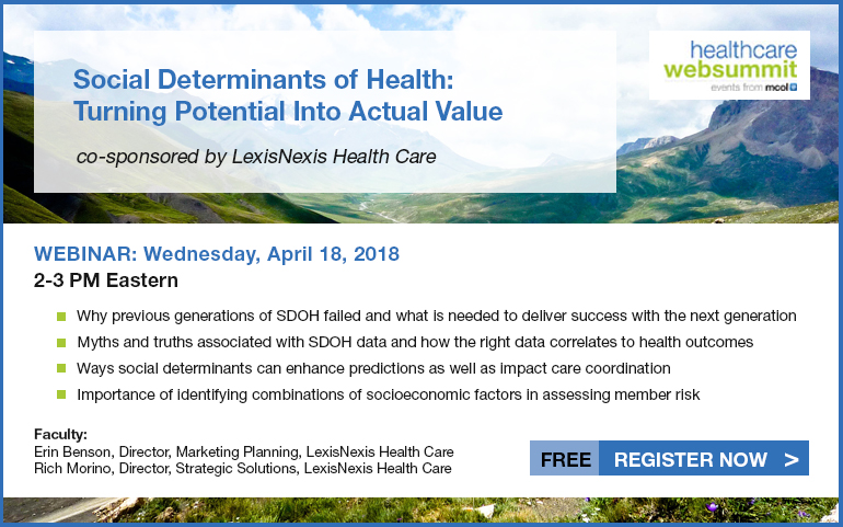 Social Determinants of Health: Turning Potential Into Actual Value